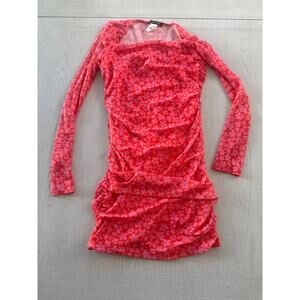 Caution to the Wind Floral Mini Dress Baddiecore Euphoria Fairycore Y2K